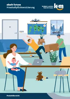 allsafe fortuna – Produktübersicht Titelbild der Produktübersicht der allsafe fortuna Privathaftpflichtversicherung