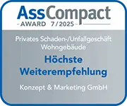 Logo AssCompact - Höchste Weiterempfehlung