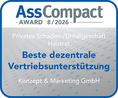Logo AssCompact - Beste dezentrale Vertriebsunterstützung